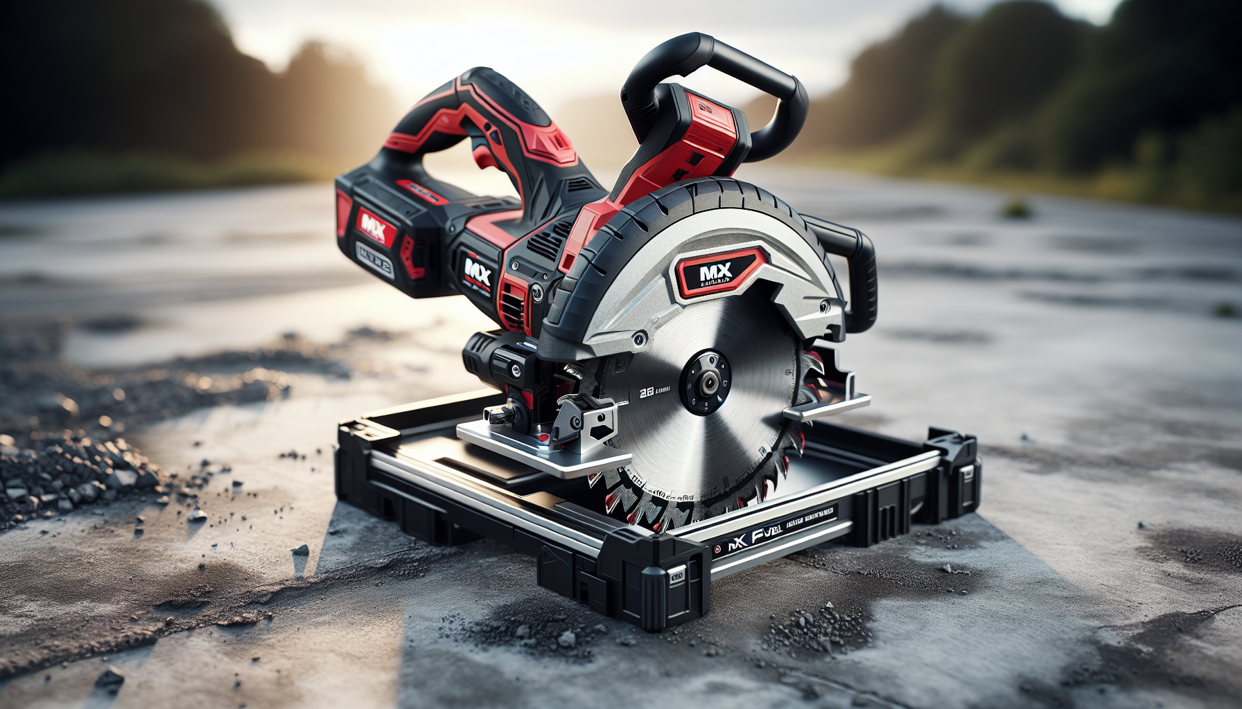 Best diamond blades for Milwaukee — blade on MX FUEL saw