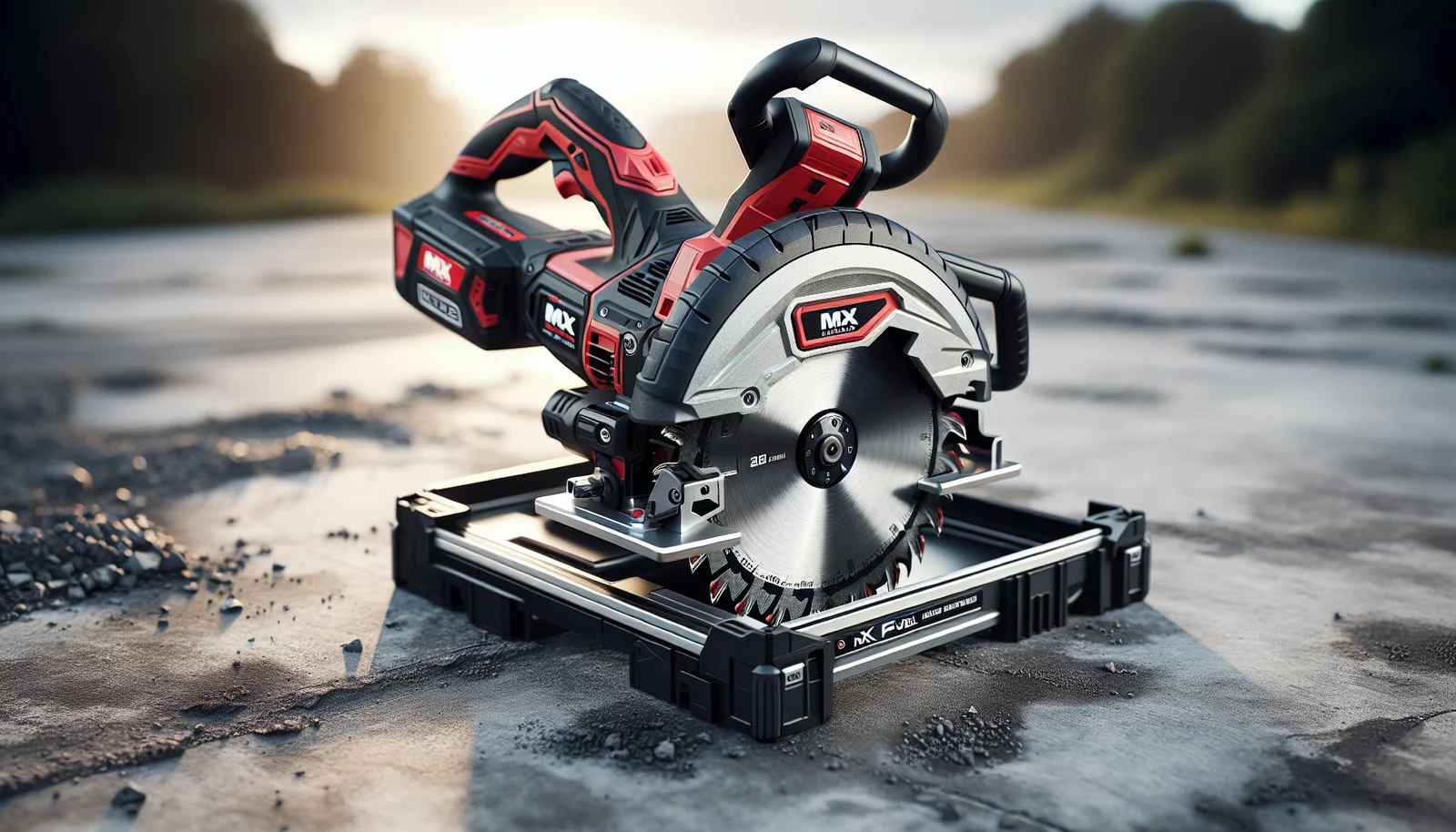 Best diamond blades for Milwaukee — blade on MX FUEL saw