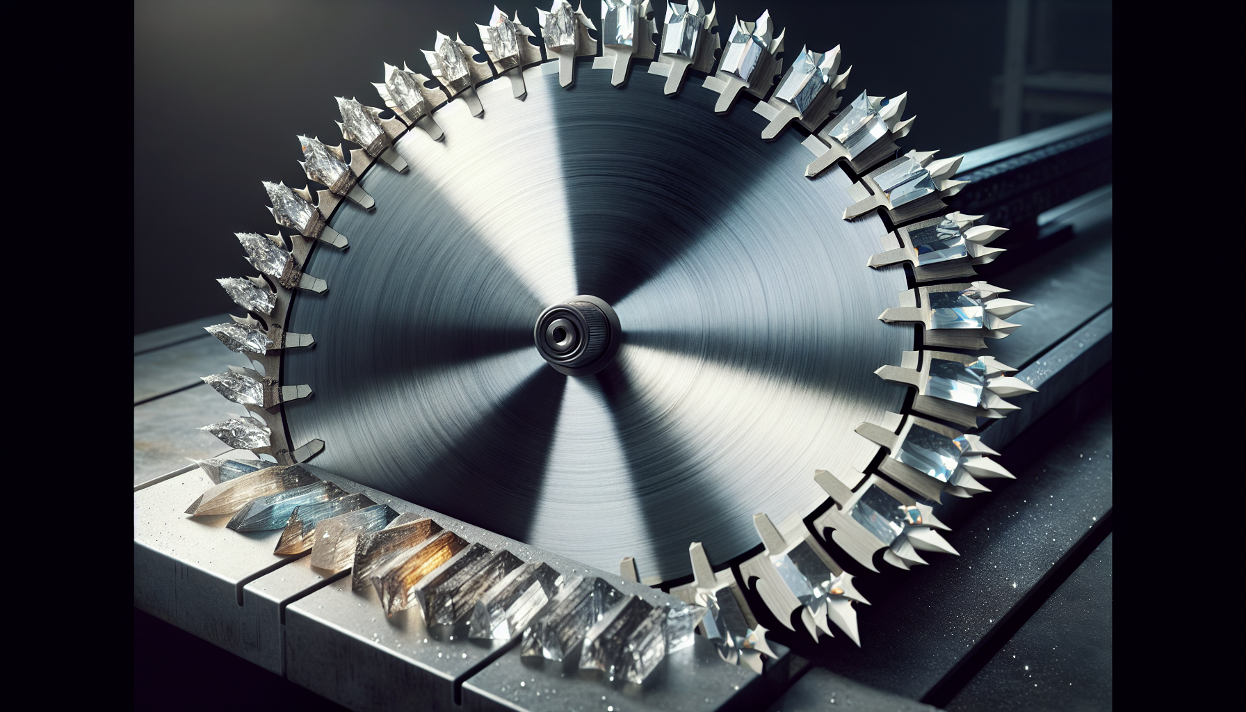 Diamond blade lifespan comparison — new vs worn blade segments