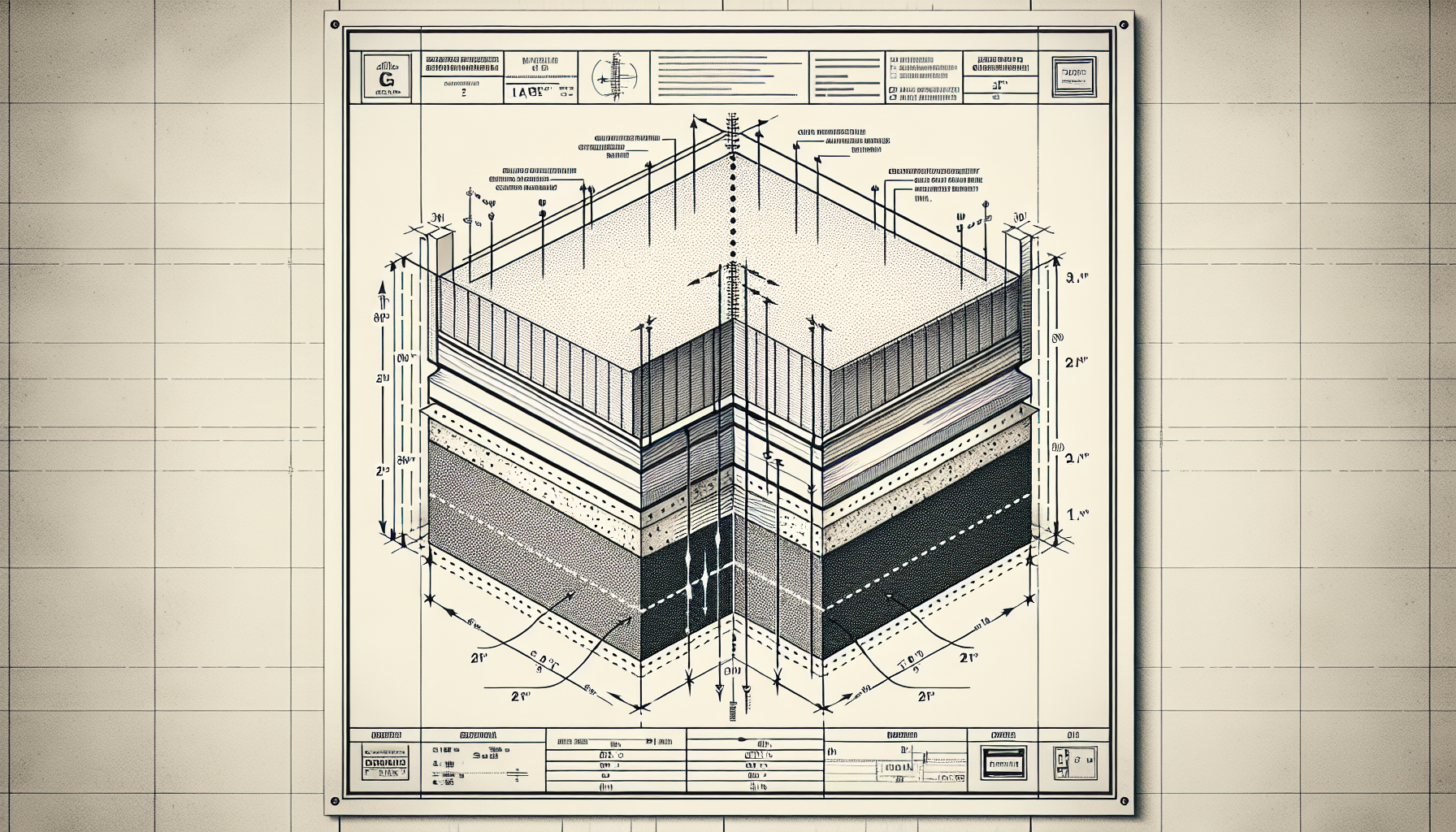 Expansion joint depth rule — one-quarter slab thickness minimum