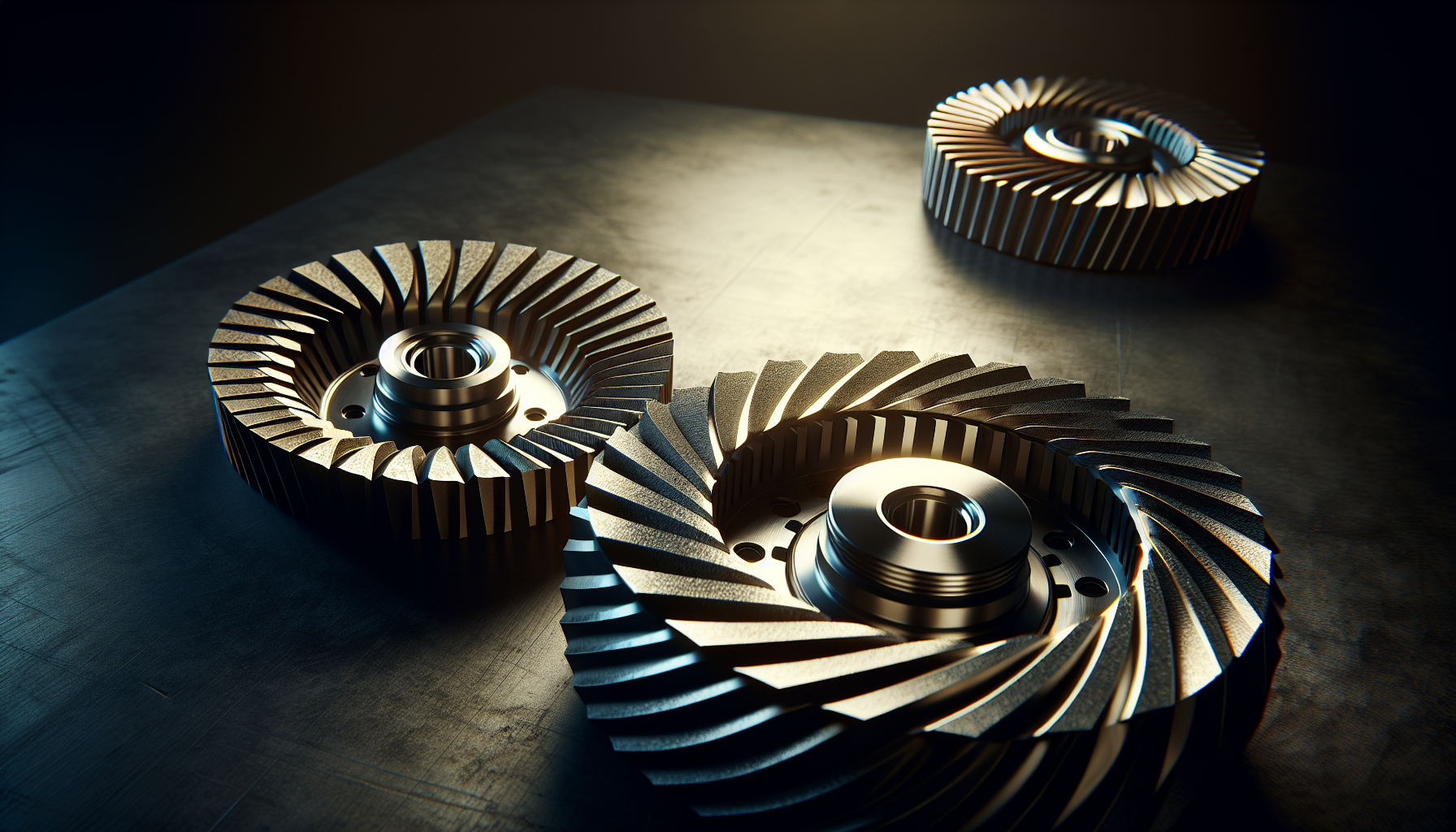 Single row vs double row vs turbo cup wheels — top view comparison